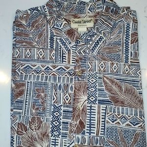 2XL Cooke Street of Honolulu  Hawaiian Camp Shirt